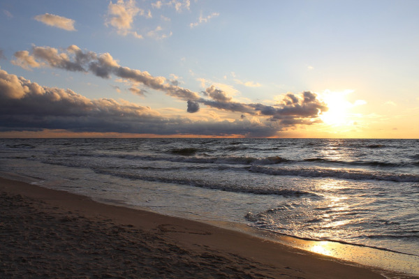 Bild vom Meer Ostsee Kolberger Deep